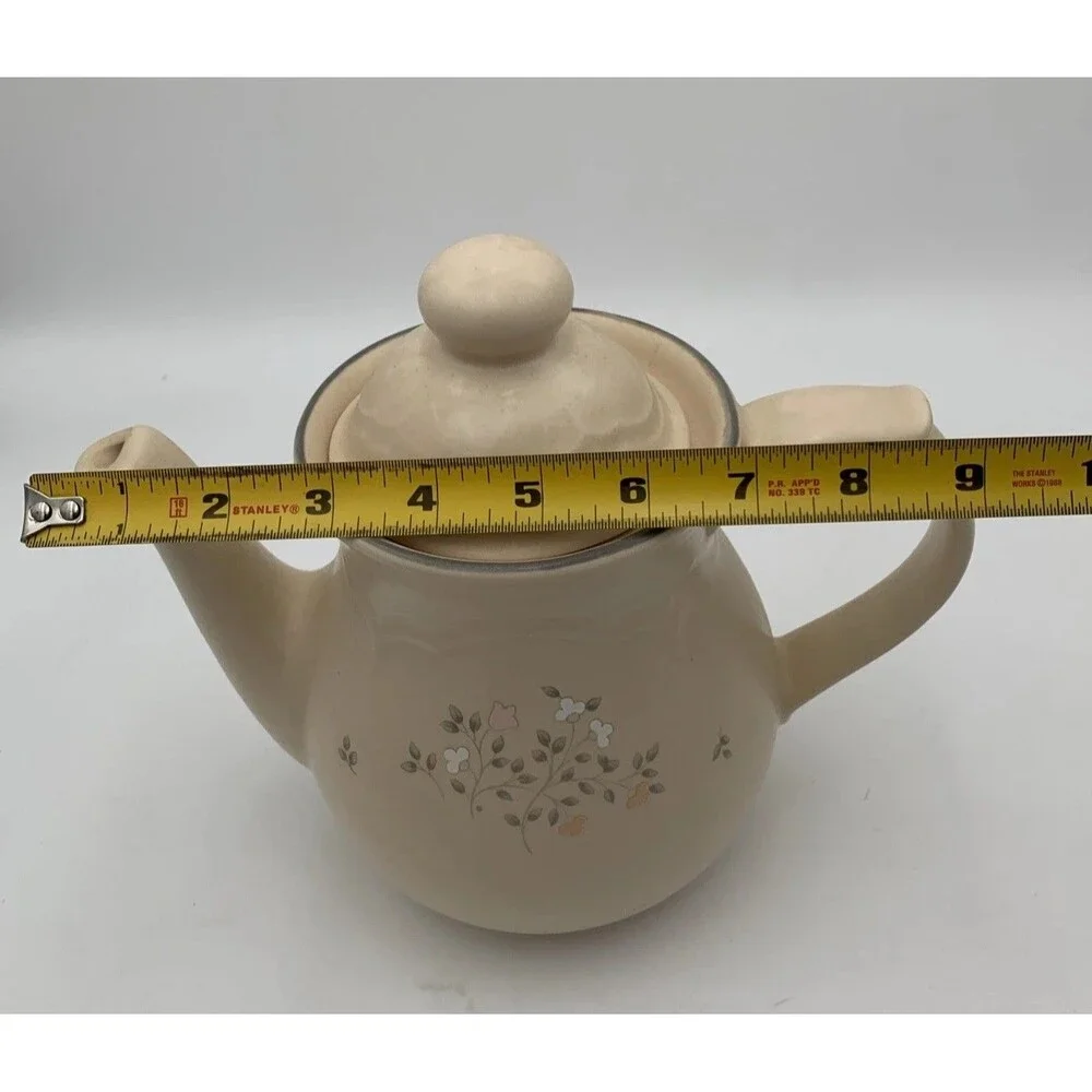 Remembrance by Pfaltzgraff 48 OZ. BEVERAGE SERVER ,Creamer & Sugar Bowl No Lid